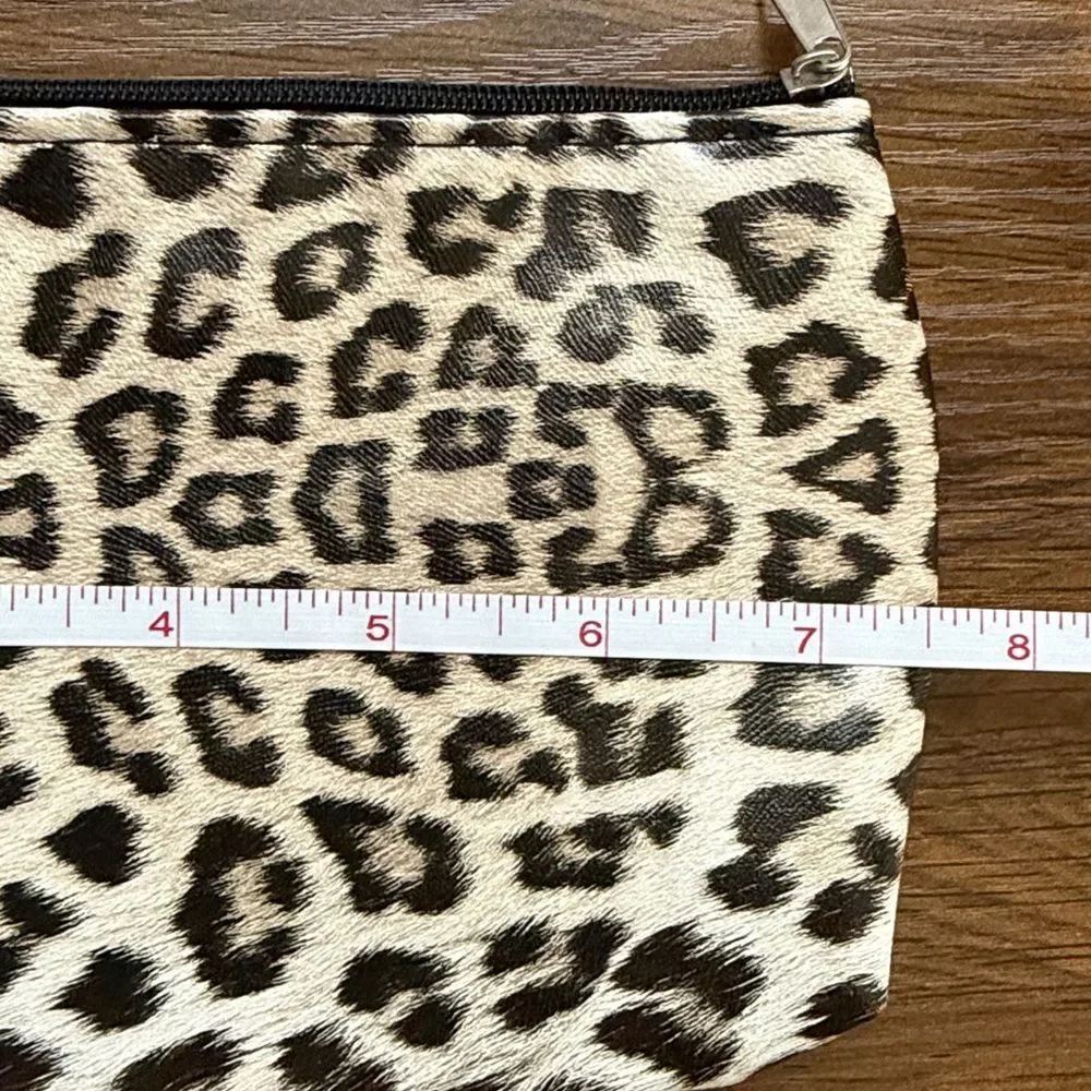 Leopard Print Zip Pouch